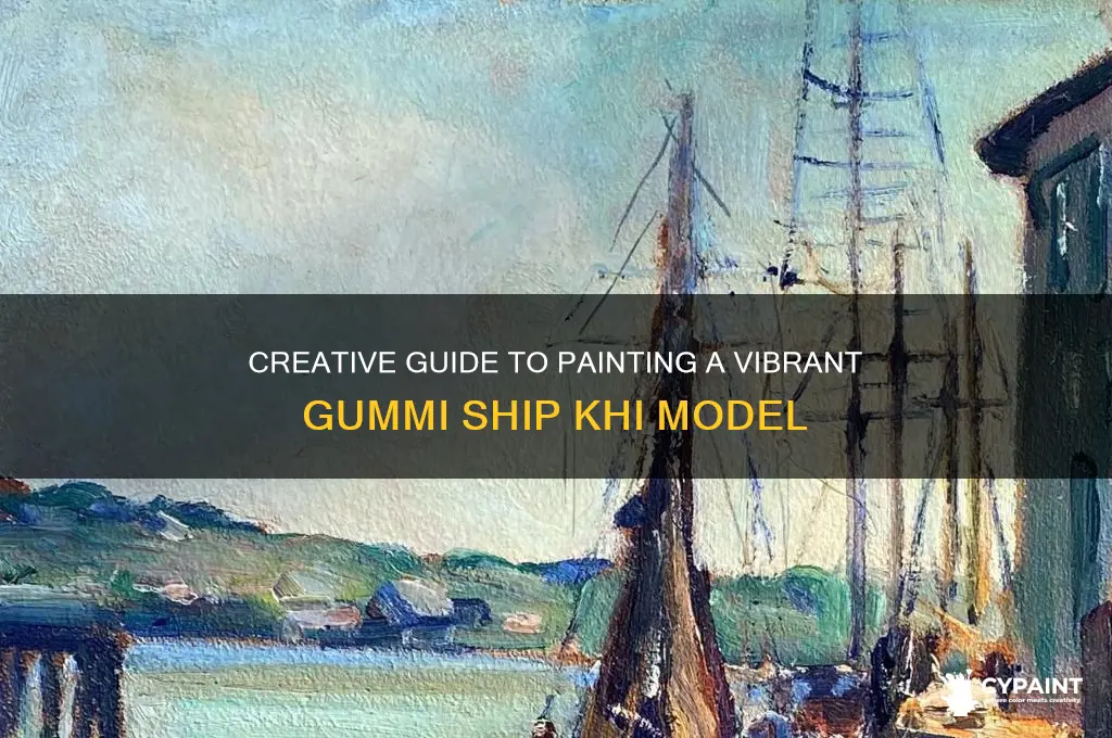 how to paint a gummi ship khi