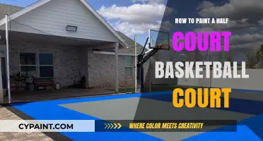 DIY Half-Court Basketball Court Painting: Step-by-Step Guide