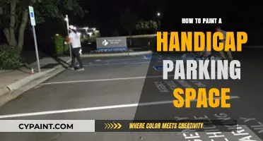 Easy Steps to Paint a Handicap Parking Space Correctly