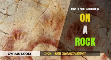 Creative Rock Painting: Step-by-Step Guide to Painting a Hedgehog