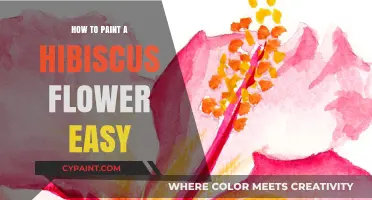 Simple Steps to Paint a Vibrant Hibiscus Flower Effortlessly