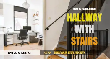 Mastering High Hallway Painting: Tips for Staircase Walls and Ceilings