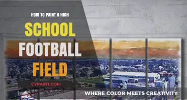 Step-by-Step Guide to Painting a High School Football Field