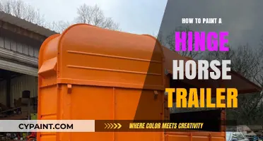 Mastering the Art of Painting Your Hinge Horse Trailer: A Step-by-Step Guide