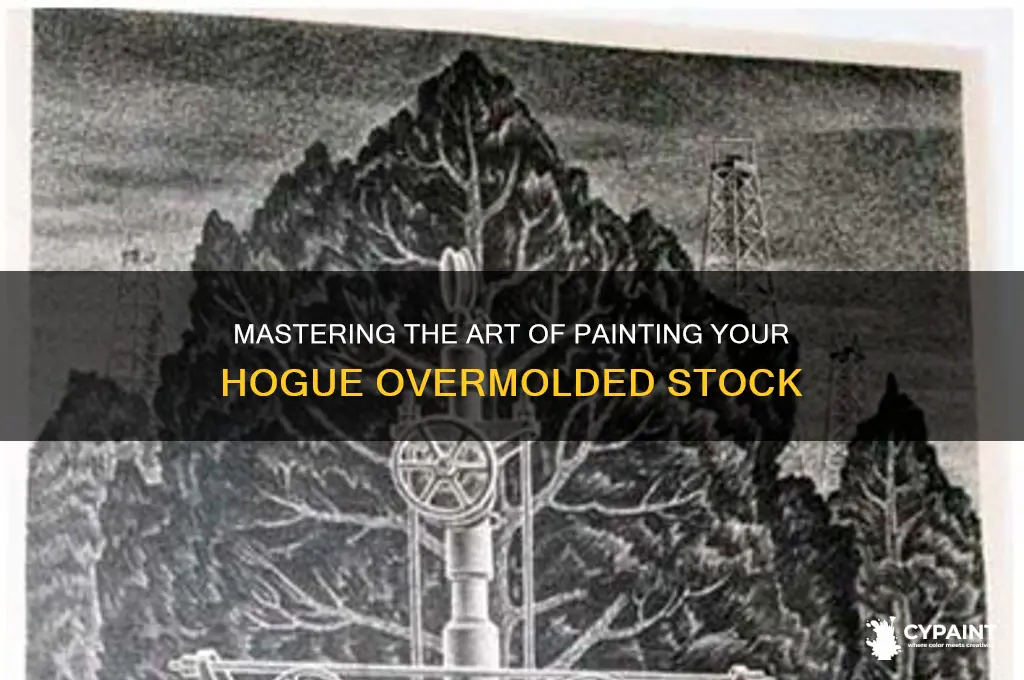 how to paint a hogue overmolded stock