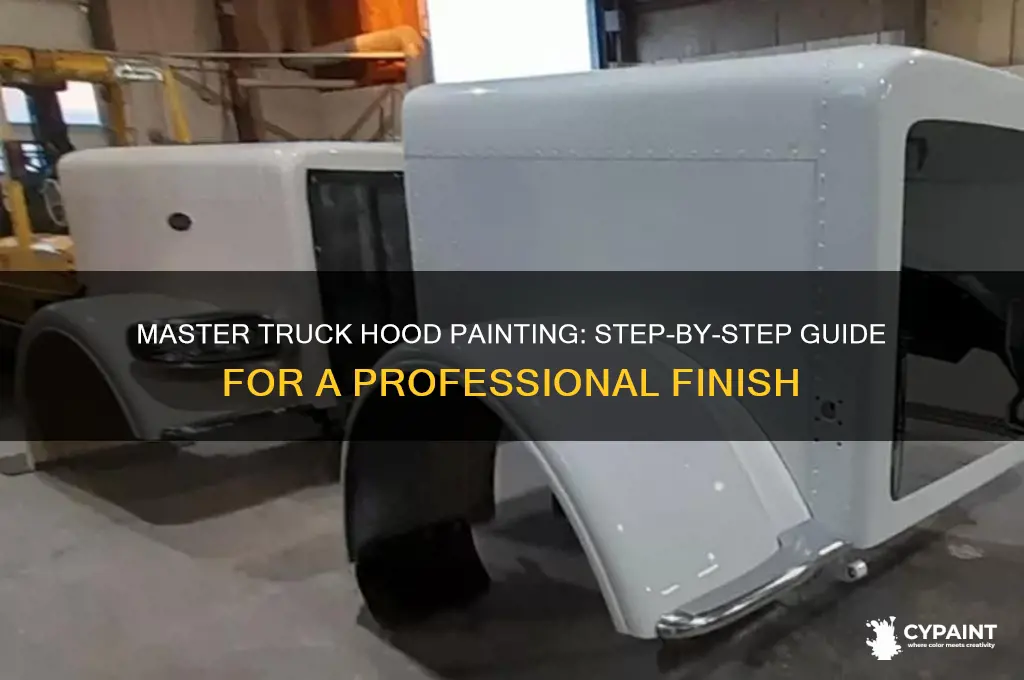 how to paint a hood on a truck