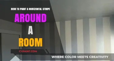 Creating a Horizontal Stripe Feature Wall