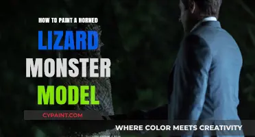 Mastering the Art: Painting a Horned Lizard Monster Model