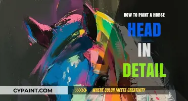 Mastering Equine Art: Detailed Steps to Paint a Horse Head