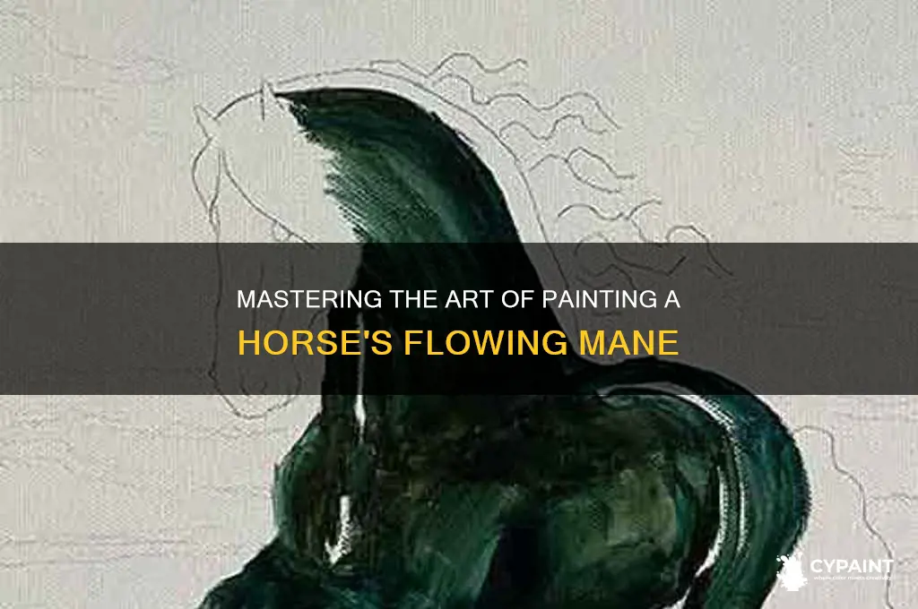 how to paint a horse