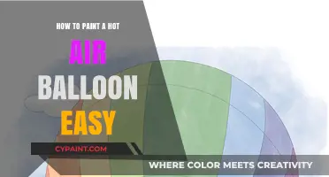 Simple Steps to Paint a Vibrant Hot Air Balloon Easily
