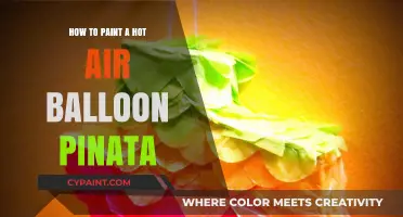 Crafting a Vibrant Hot Air Balloon Piñata: Step-by-Step Painting Guide