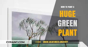 Mastering the Art of Painting a Massive Green Plant: Tips and Techniques