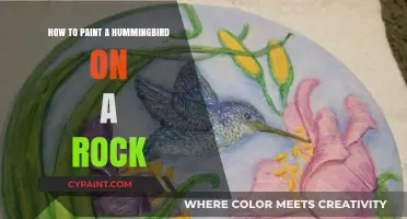 Master Rock Painting: Create a Vibrant Hummingbird Step-by-Step