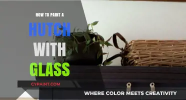 Transform Your Hutch: Easy Steps to Paint Glass and Wood