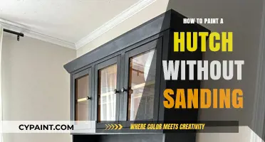 Effortless Hutch Makeover: Paint Without Sanding in Simple Steps