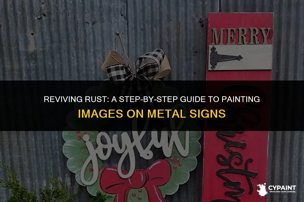 how to paint a image on a sign in rust