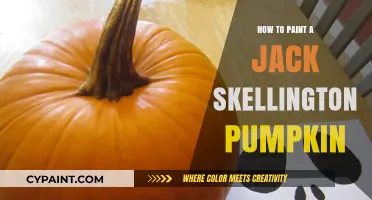 Mastering the Art of Painting a Jack Skellington Pumpkin