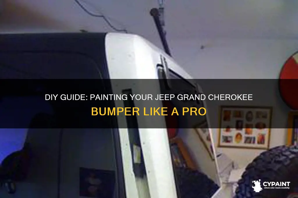 how to paint a jeep grand cherokee bumper