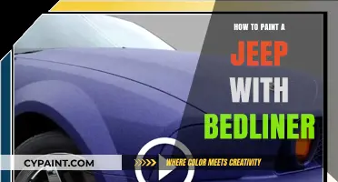 DIY Guide: Painting Your Jeep with Bedliner for Ultimate Durability
