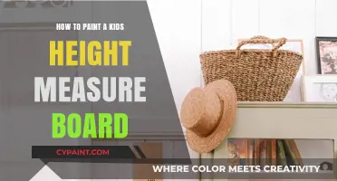 Creative DIY Kids Height Chart: Fun Painting Ideas for Families