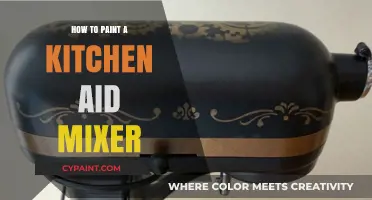Creative Kitchen Aid Makeover: Painting Your Mixer Like a Pro