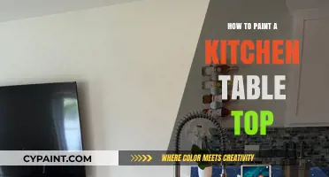 Transform Your Kitchen: Easy Steps to Paint a Table Top