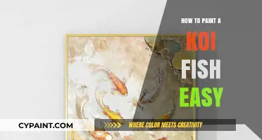 Simple Steps to Paint a Beautiful Koi Fish Easily
