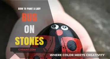 Creative Stone Painting: Crafting Adorable Ladybugs on Rocks