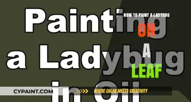 Creative Leaf Art: Painting a Ladybug Step-by-Step Guide