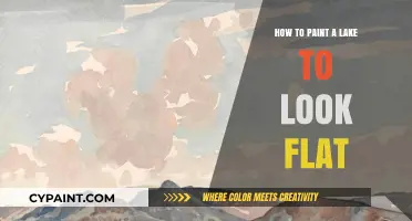Mastering Flat Lake Painting: Techniques for a Serene, Still Water Effect