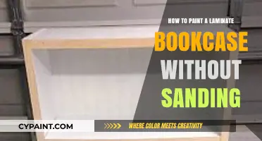 Effortless Laminate Bookcase Makeover: Paint Without Sanding in Simple Steps