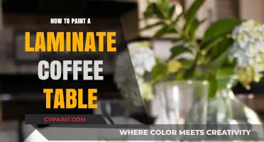 Transform Your Laminate Coffee Table with Easy Painting Techniques