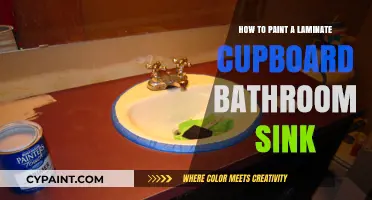 Revamp Your Bathroom: Painting Laminate Cupboard Sink DIY Guide