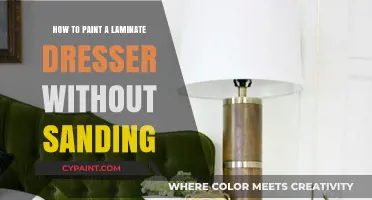 Effortless Laminate Dresser Makeover: Paint Without Sanding in Simple Steps