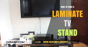 Transform Your Laminate TV Stand with Easy Painting Techniques