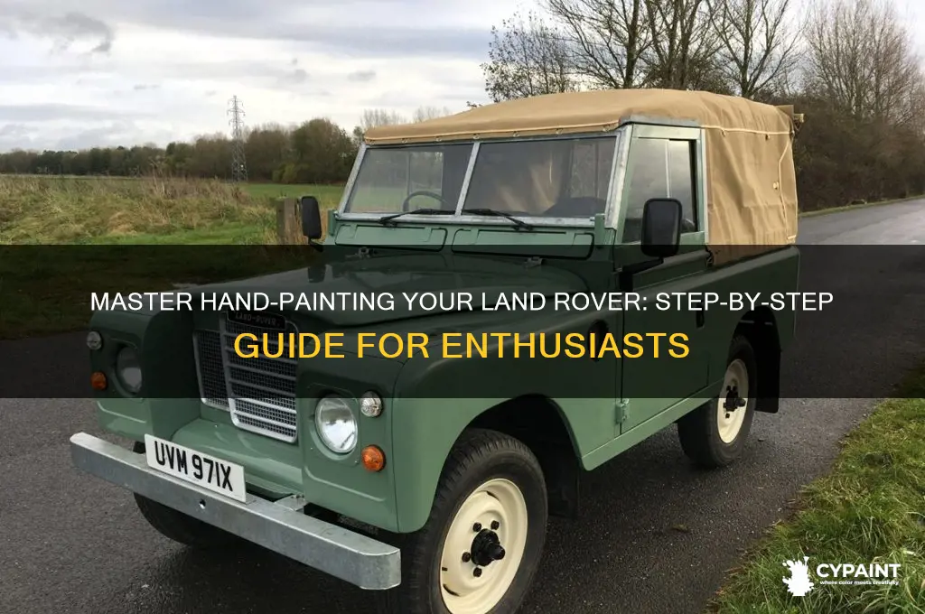 Master Hand-Painting Your Land Rover: Step-By-Step Guide For ...
