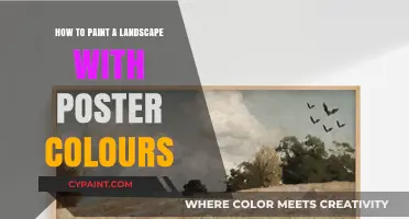 Mastering Poster Colors: A Step-by-Step Guide to Painting Landscapes