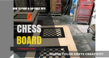 Transform Your Lap Table: A Step-by-Step Guide to Creating a Chess Board