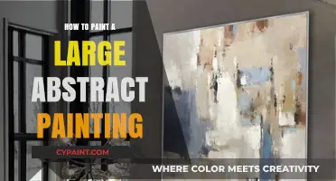 Mastering Large Abstract Art: Techniques for Bold, Expressive Creations