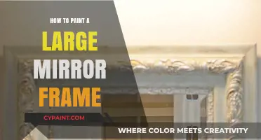 Transform Your Space: Easy Steps to Paint a Large Mirror Frame