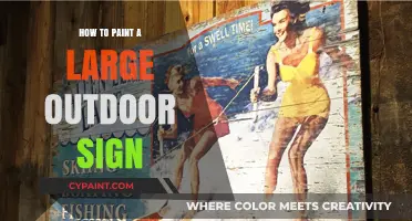 Mastering Large Outdoor Sign Painting: Tips, Tools, and Techniques