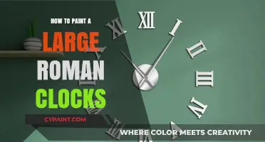 Mastering the Art of Painting Large Roman Clocks: A Step-by-Step Guide