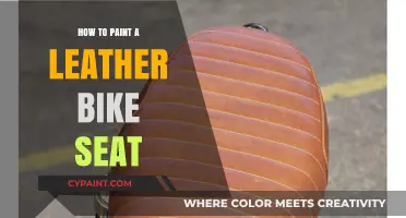 Revamp Your Ride: Easy Steps to Paint a Leather Bike Seat