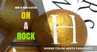 Creative Rock Art: Painting Letters on Stones Step-by-Step Guide