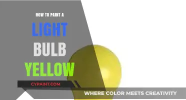 Easy Steps to Paint a Light Bulb Yellow for Creative DIY Projects