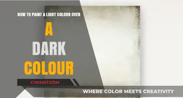 Transform Your Walls: The Art of Painting Light Over Dark