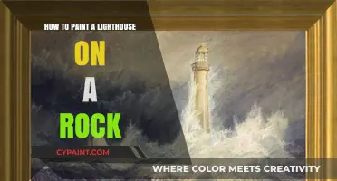Mastering Coastal Art: Painting a Lighthouse on a Rock