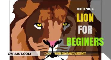 Beginner's Guide to Painting a Majestic Lion Step-by-Step