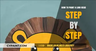 Creating a Majestic Lion Head Painting: Step-by-Step Guide